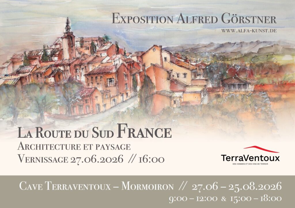 Alfred Ausstellung La Route du Sud France
